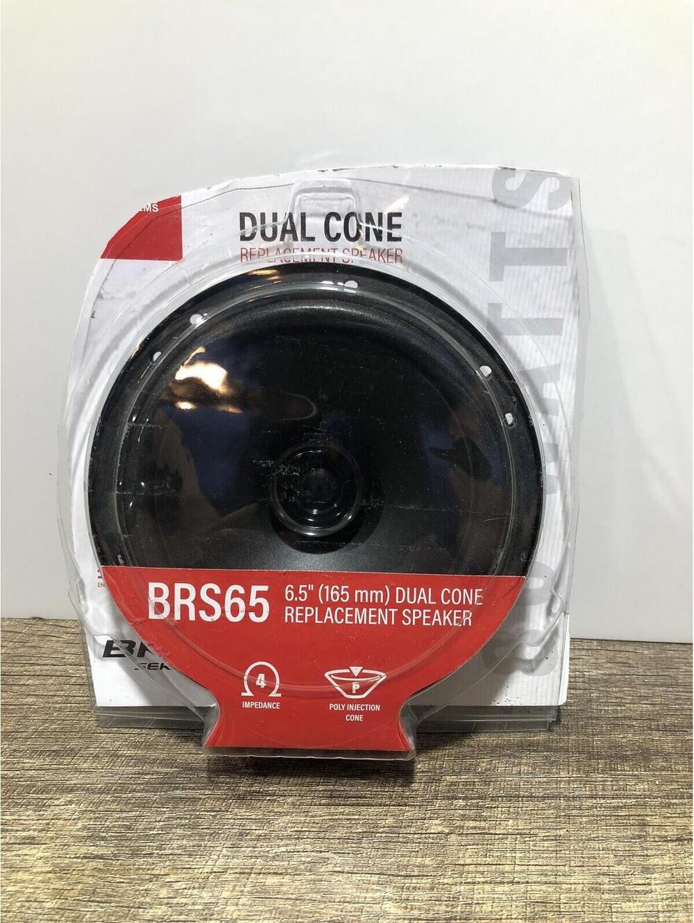 BOSS BRS65 1-Way 6.5” Car Speaker